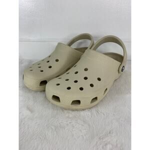 Crocs Classic Crush Clog Bone/Sail Men 7 Women 9
